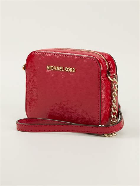 michael kors crossbody red bag|Michael Kors red bag sale.